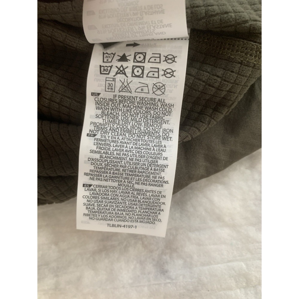 NWT 5.11 Tactical Stratos 1/4 Zip Pullover Waffle Grid Green Sweater 2XL - Picture 5 of 9